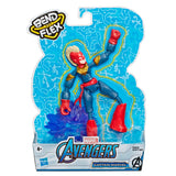 Hasbro flexibel actiefiguur avengers - captain marvel