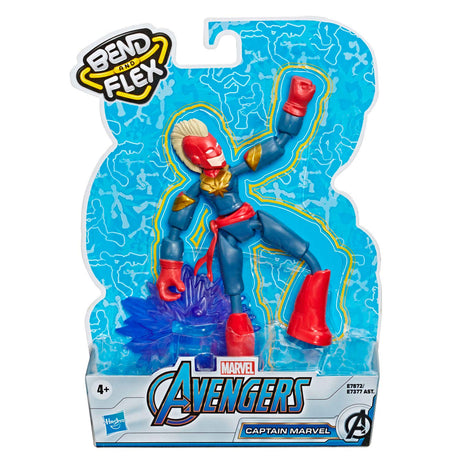 Hasbro flexibel actiefiguur avengers captain marvel