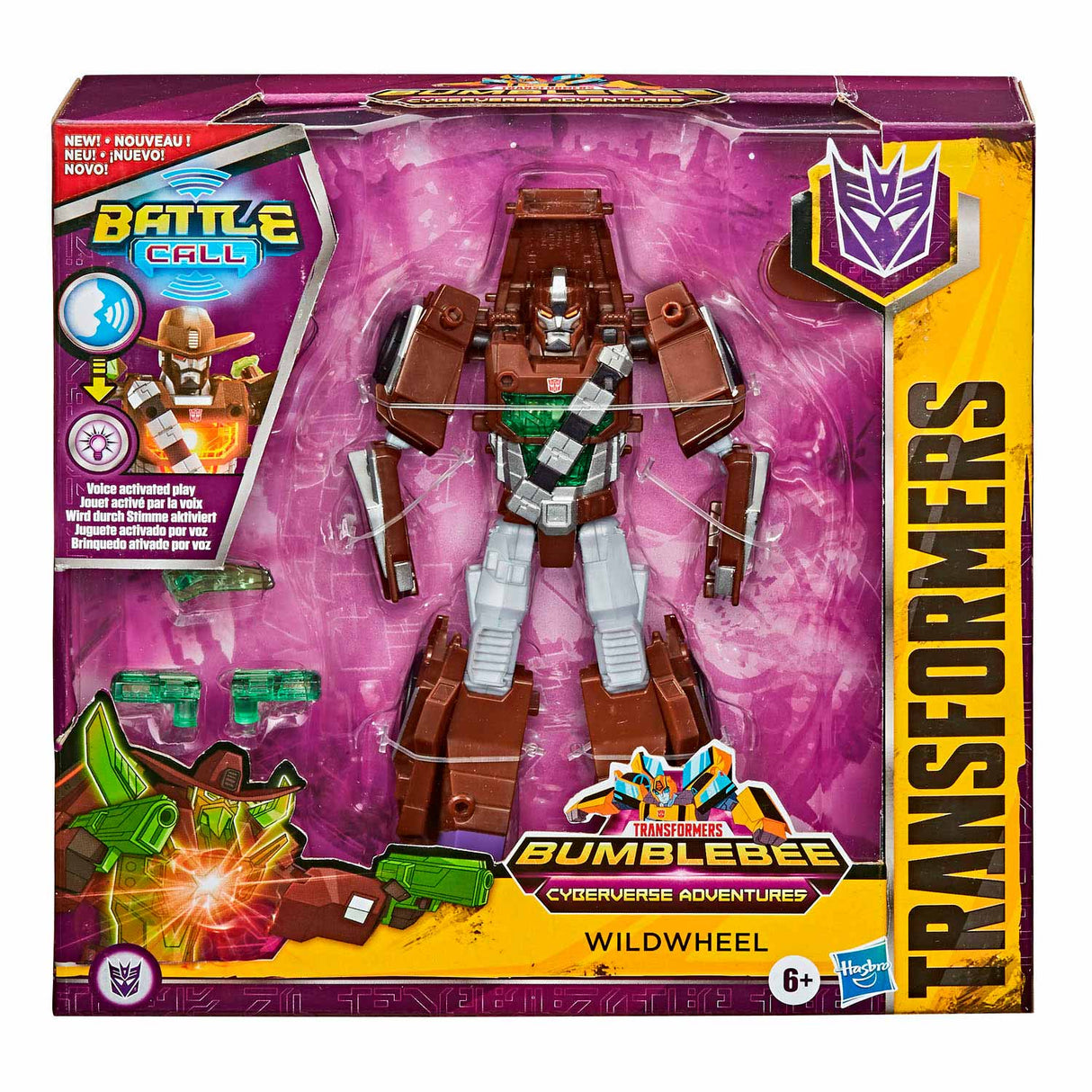 Hasbro -Transformatoren Cyberverse Battle Call Wildrad