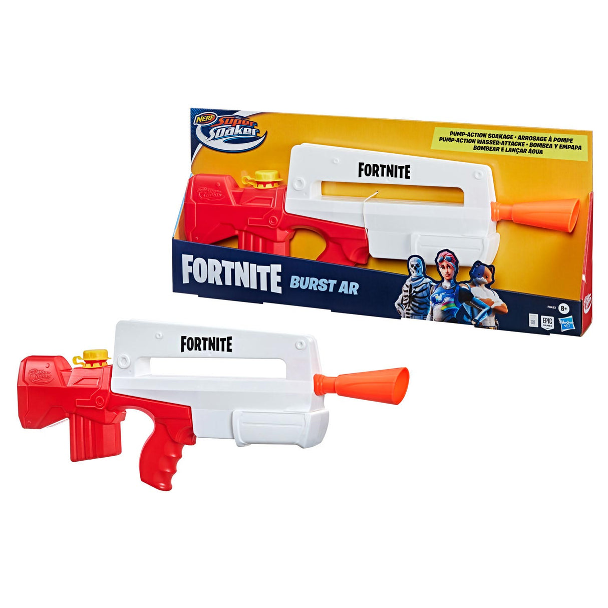 Hasbro super soaker fortnite burst ar