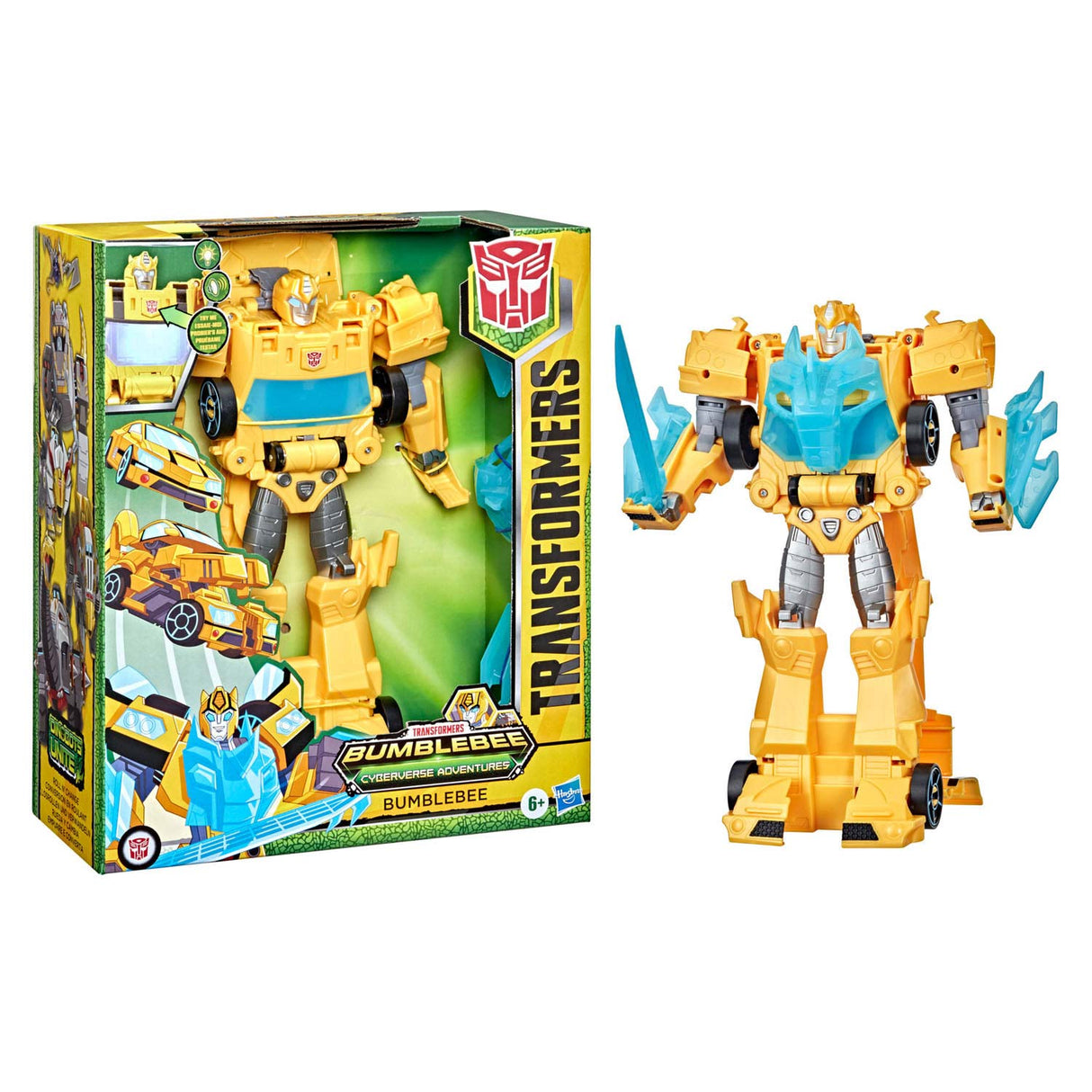 Hasbro Transformers Cyberverse Roll and Transform Bumblebee