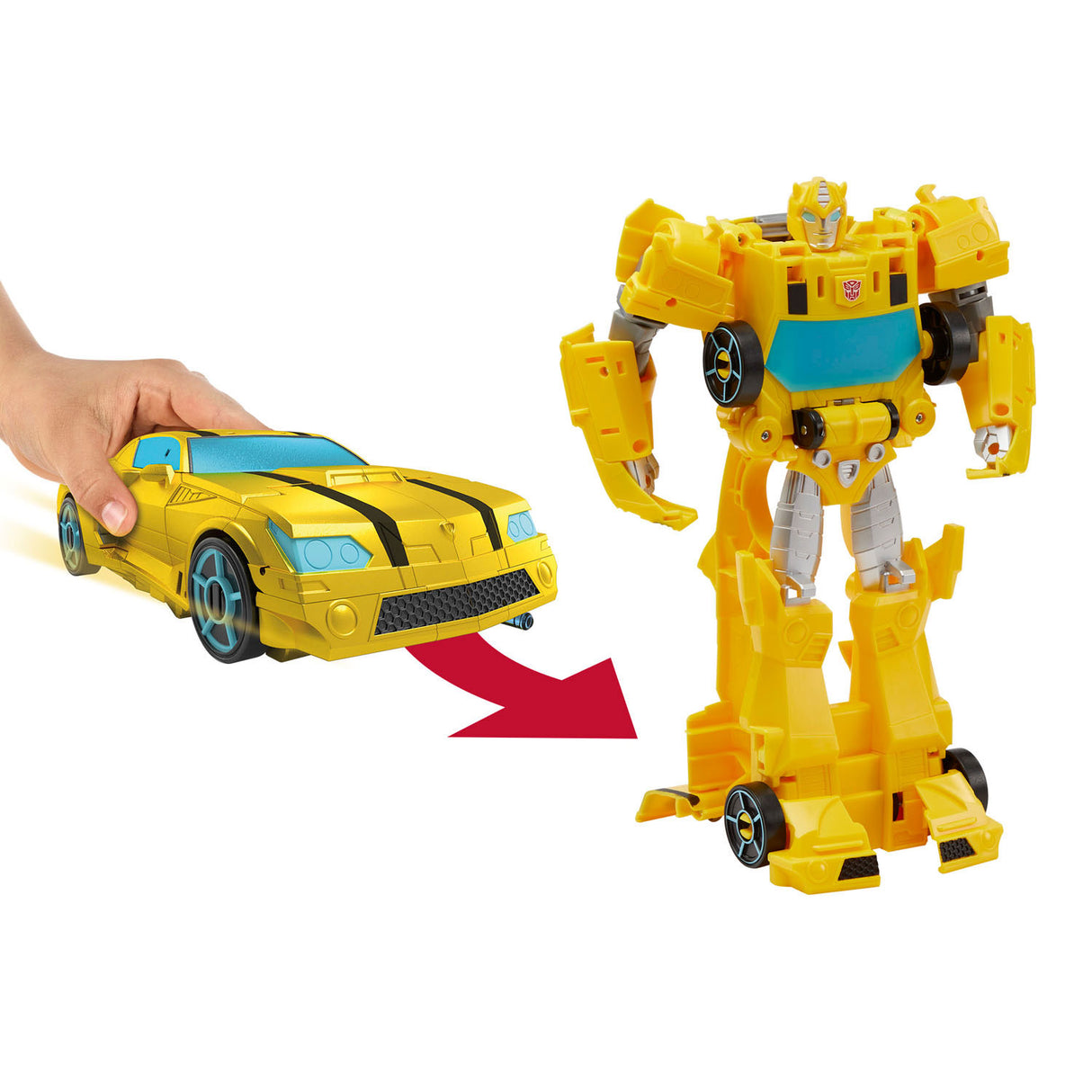 Hasbro Transformers cyberverse rulle og transformere humlen