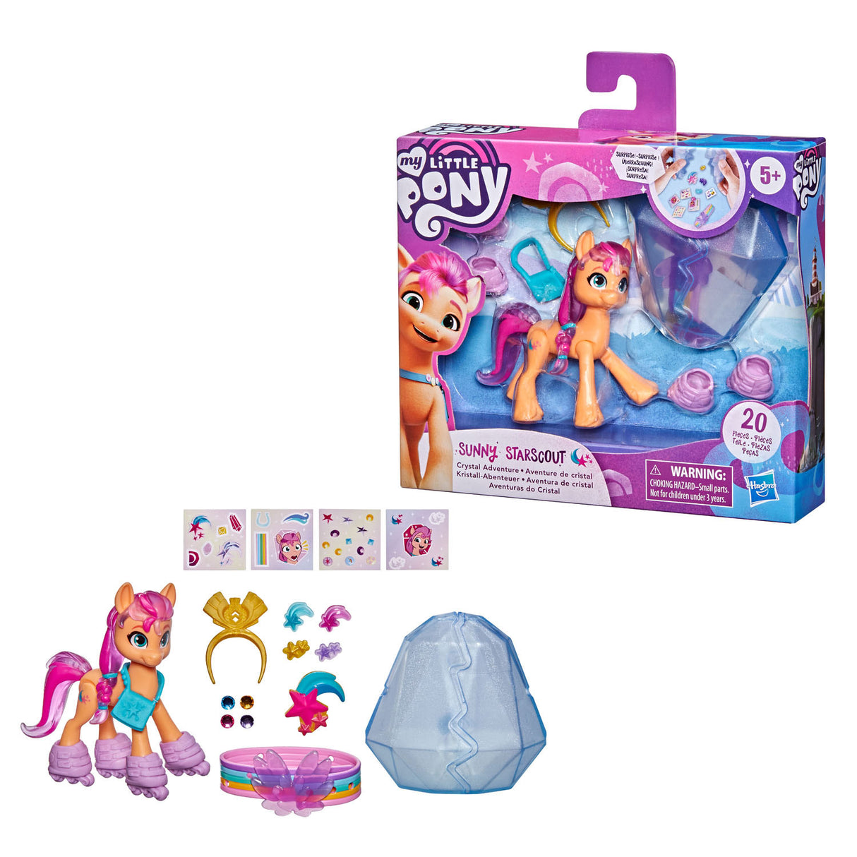 Hasbro moj mali pony film Kristal Adventures Sunny Starscout