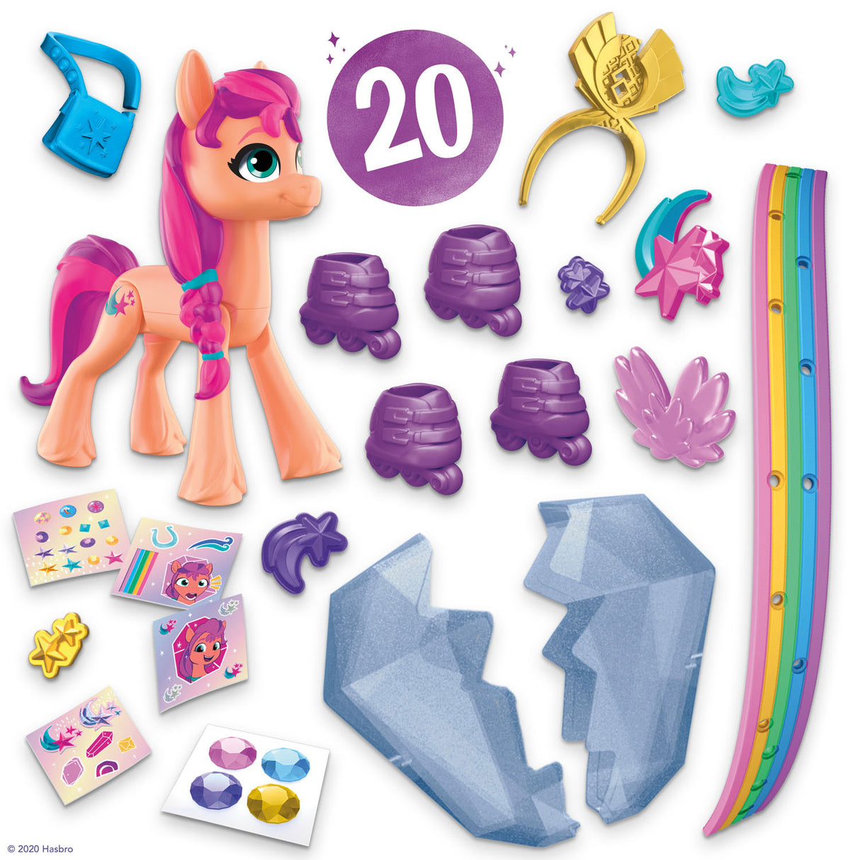 Hasbro moj mali pony film Kristal Adventures Sunny Starscout