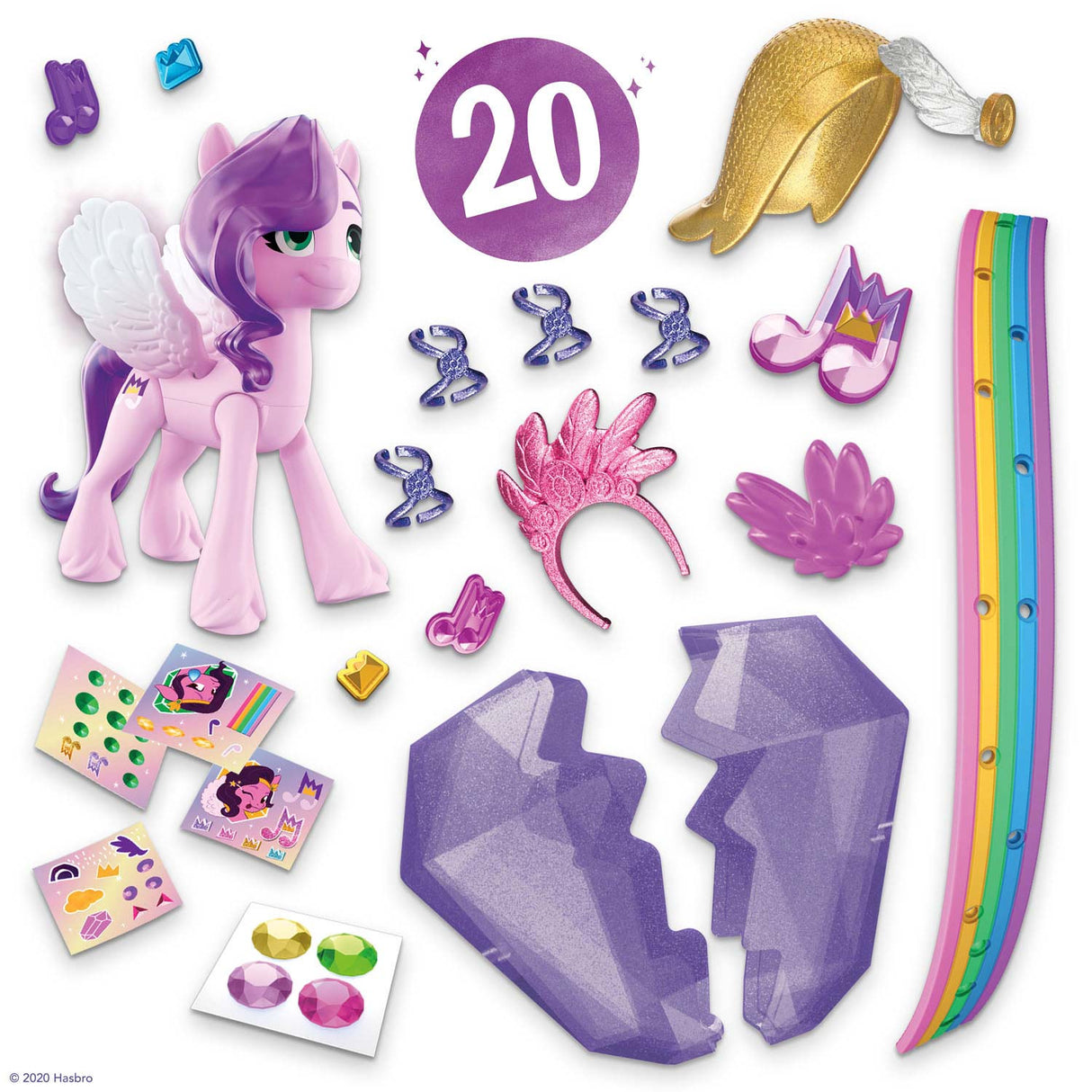 Hasbro My Little Pony Film Kristal Adventures Petals