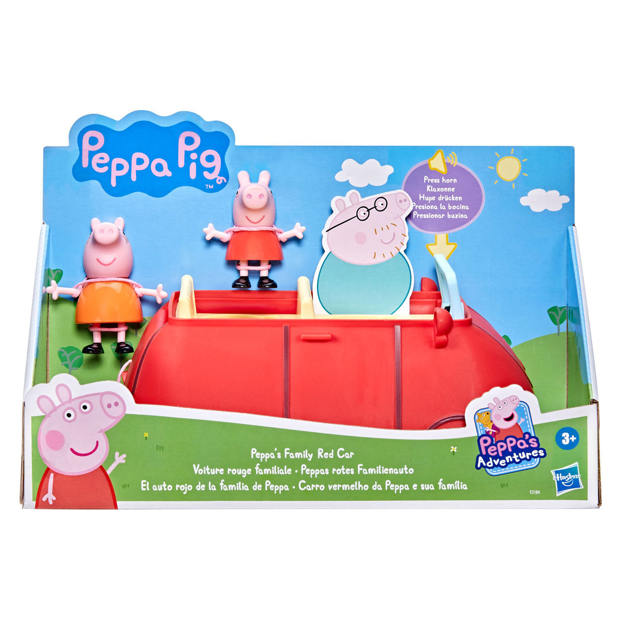 Hasbro peppa prašič rdeč avtomobil