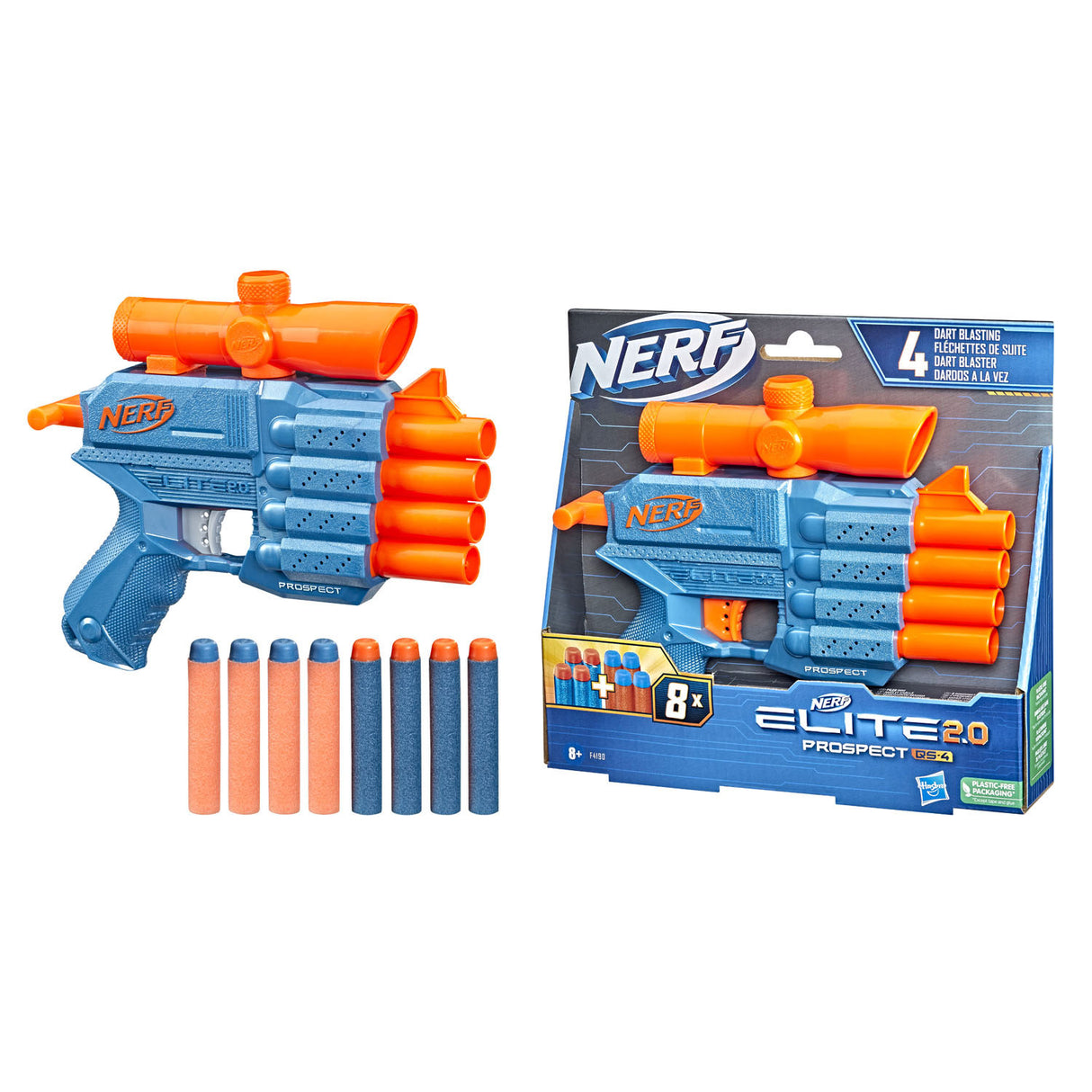 Nerf NERF 2.0 Prospect QS 4 Blaster