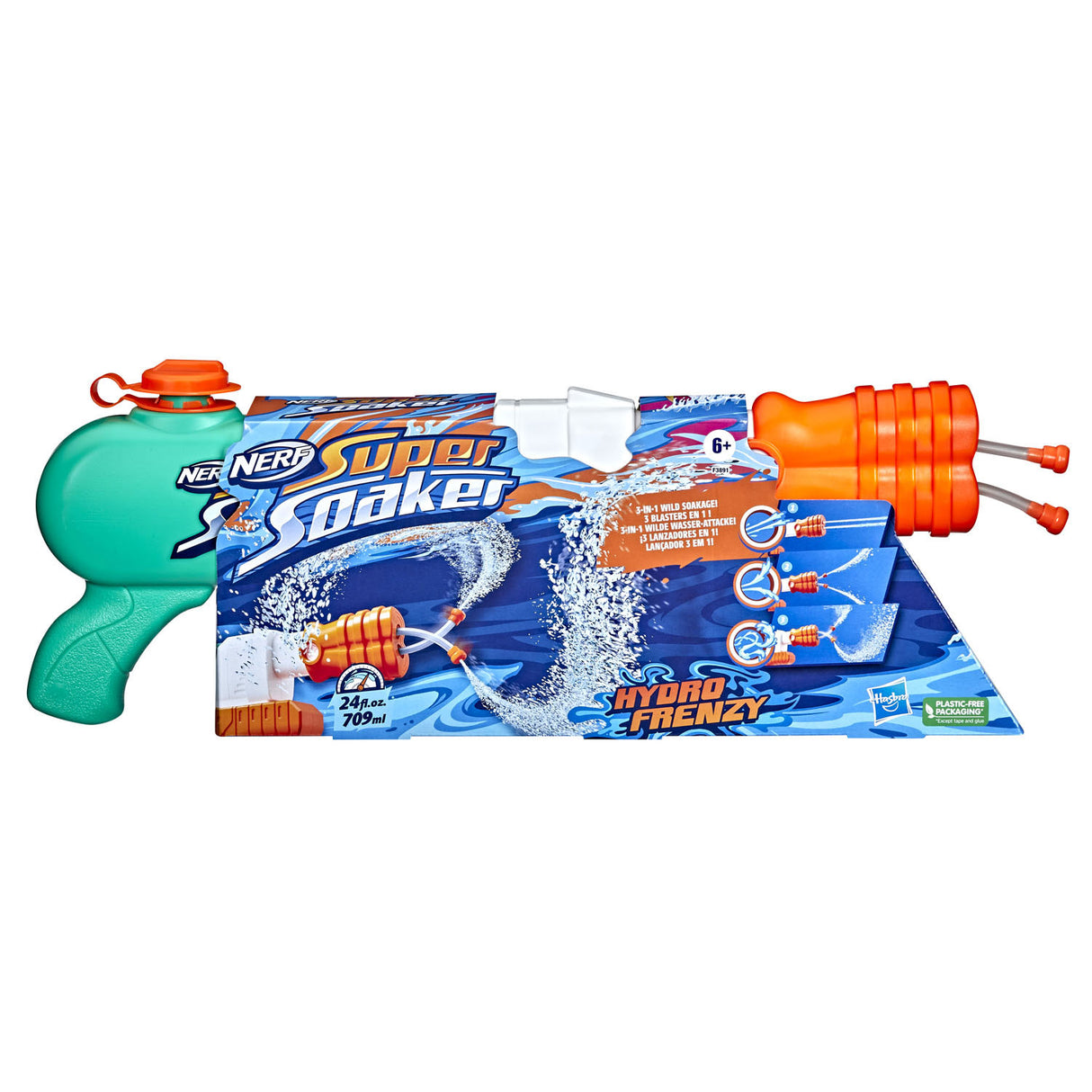 Hasbro Super Soaker Hydro Frenzy -waterblaster - Gun de agua