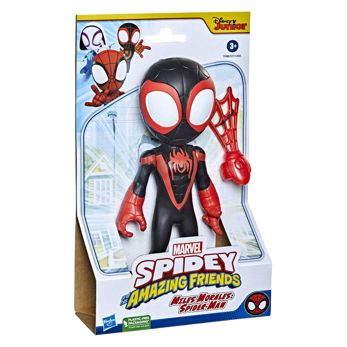 Hasbro Spidey y sus increíbles amigos Miles Morales Spider-Man Figura de acción