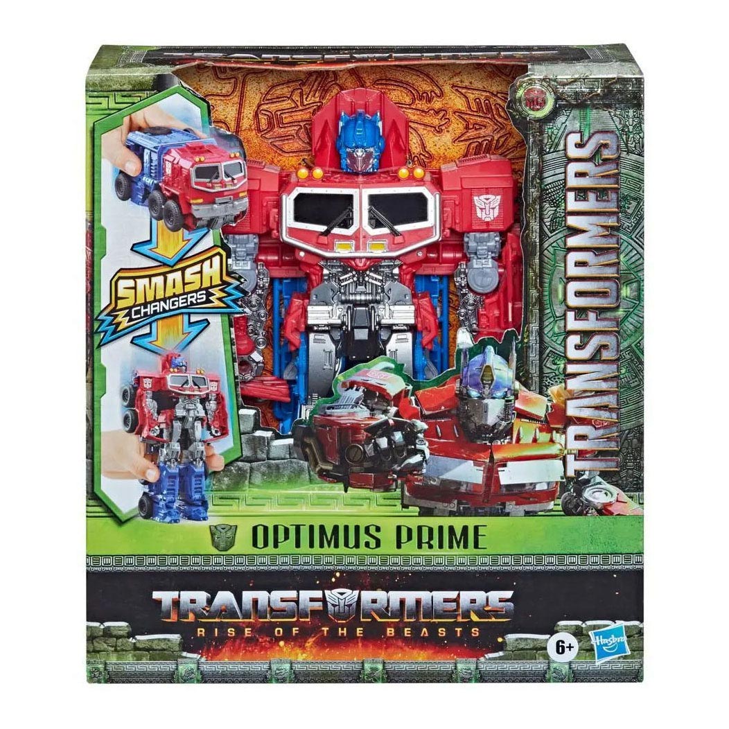 Hasbro Transformers Rise of the Beasts Smash Changers Optimus Prime