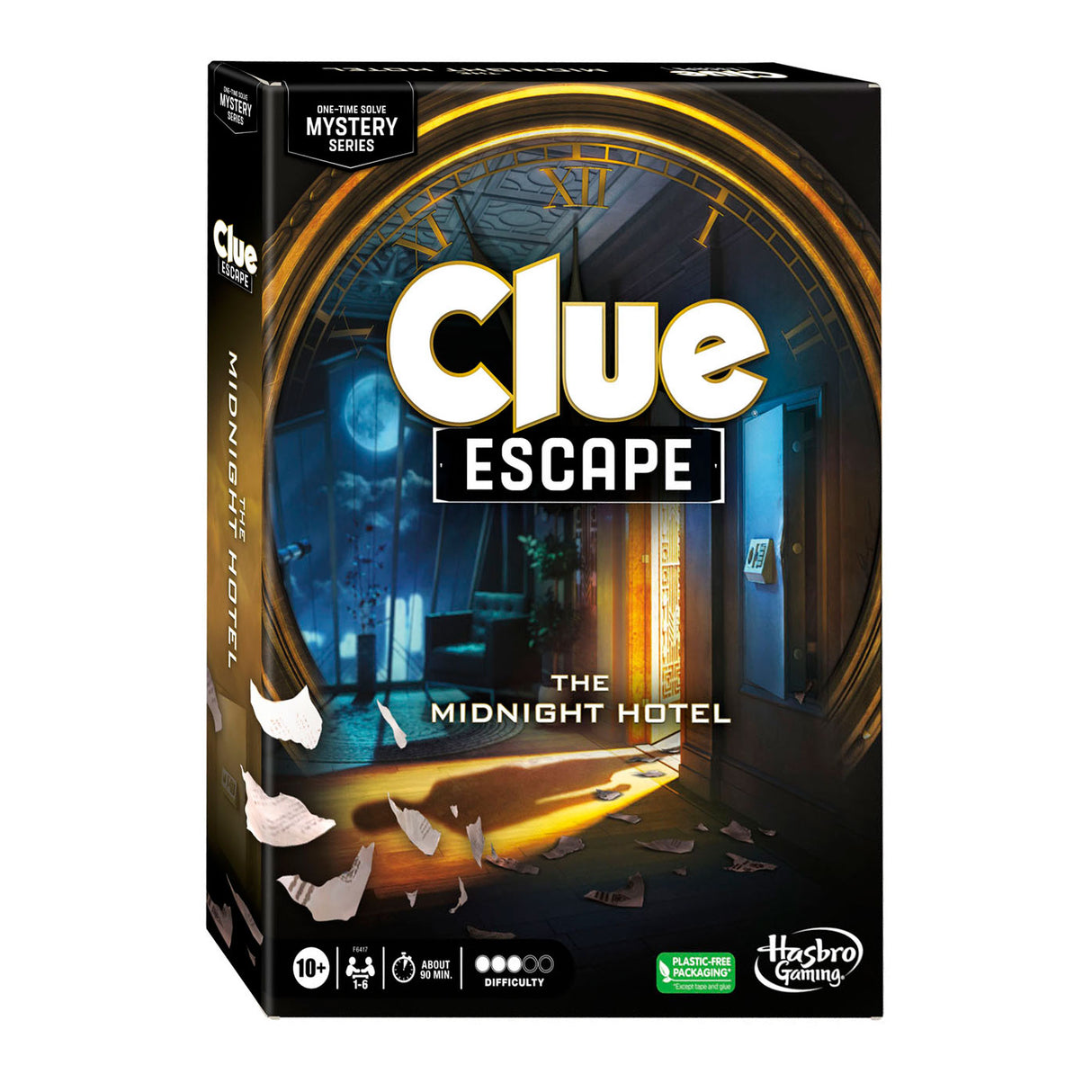 Hasbro cluedo escape het polnočni hotel Bordspel