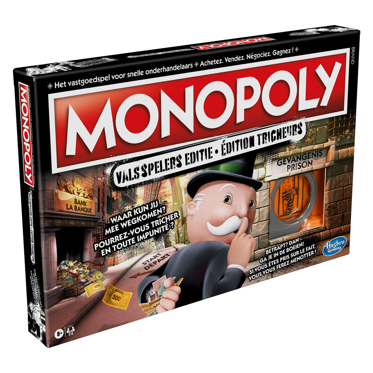 Hasbro monopoly cheaters edition belgie
