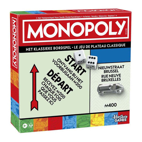 Hasbro monopoly classic vernieuwde editie belgie