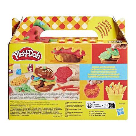 Play-doh grillplezier-speelset, speelkeuken, speelgoed voor kinderen van 3+