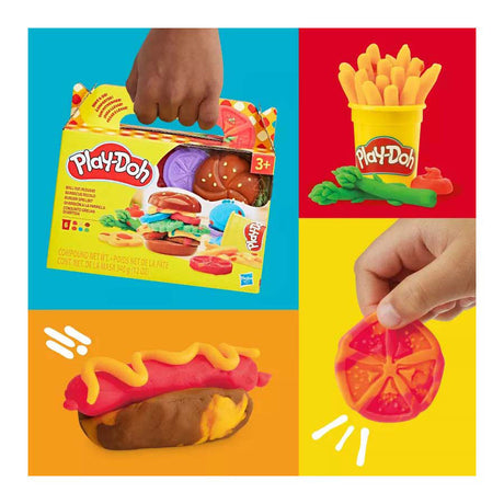 Hasbro play-doh grillplezier - 6 kleipotjes