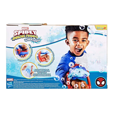 Hasbro spidey water-webs bellenblaasmachine - met bellenblaas