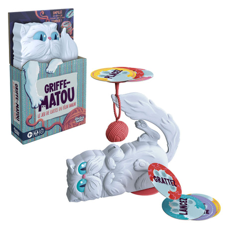Hasbro gaming – griffe-matou – kaartspel – 8+ – 3-8 spelers