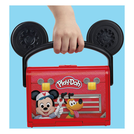 Hasbro play-doh disney junior mickey on-the-go garage playset