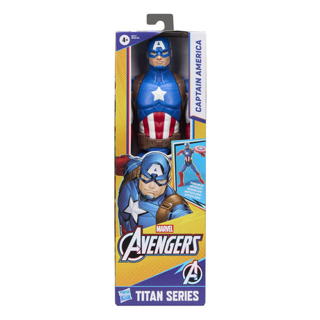 Hasbro marvel avengers titan series captain america speelfiguur