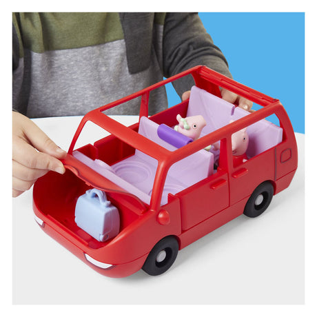 Peppa pig peppa's grote familie auto - inclusief baby evie