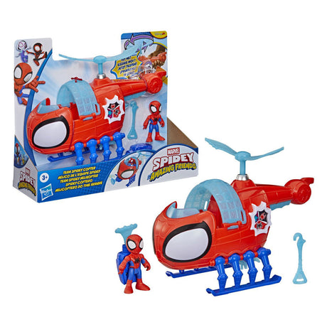 Marvel spidey met spidey copter speelgoedhelicopter