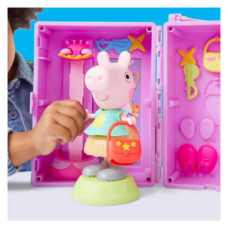 Peppa pig , peppa's kledingkast speelset