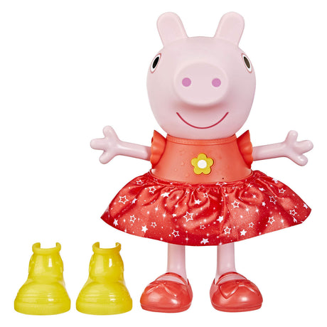 Peppa pig peppa's modderpoelen feestje - interactieve pop