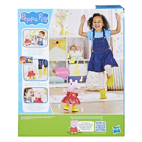 Peppa pig peppa's modderpoelen feestje - interactieve pop