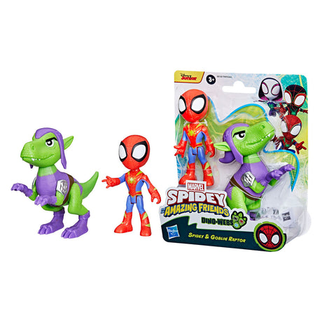 Spider-man spidey and his amazing friends hero dino webs speelfiguren