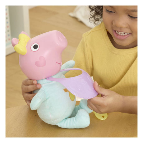 Hasbro peppa pig knuffel evie met accessoires