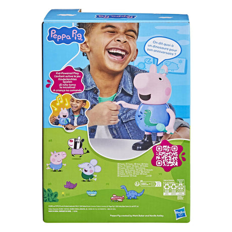 Hasbro peppa pig grappende en zingende george.