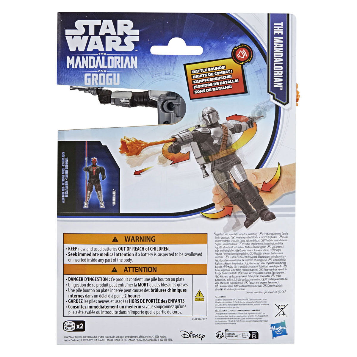 Hasbro star wars actionverse deluxe mandalorian speelfiguur
