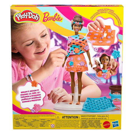 Play-doh barbie strand dag - 3 kleipotjes