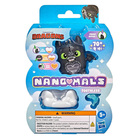 Hasbro nanomals dreamworks animation's toothless