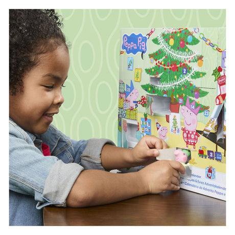 Peppa pig peppa en evie - adventskalender