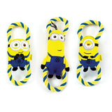 Minion s pluche bob stuart kevin aan flostouw