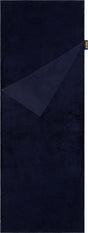 Abbey camp lakenzak - velvet fleece - blauw - 220 x 80 cm -