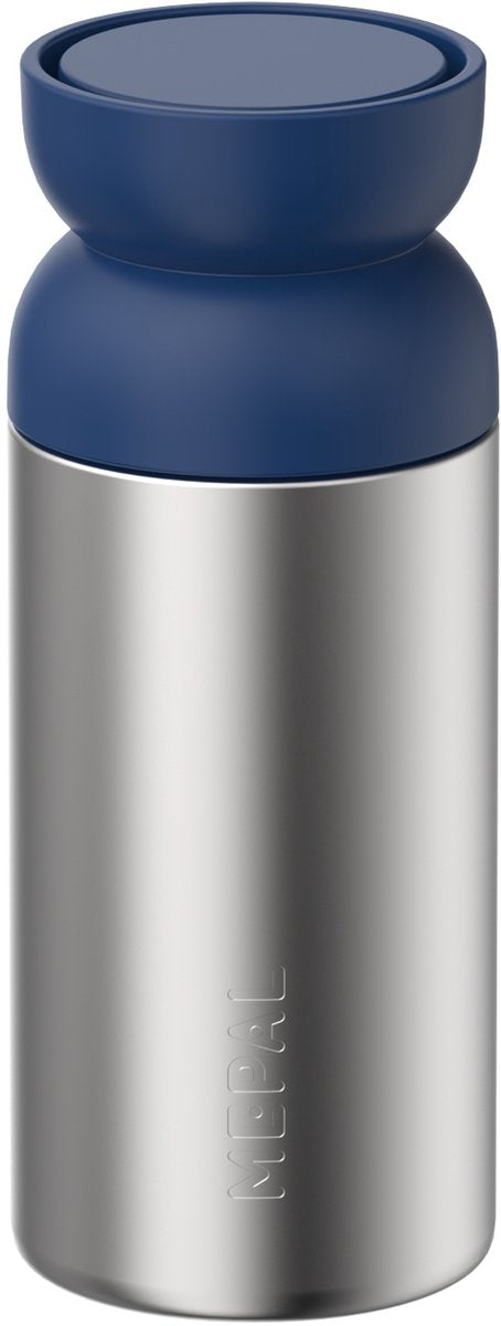 Mepal isoleer koffiebeker ellipse - 350 ml - houdt dranken 4 uur warm en 6 uur koud - koffiebekers to go - vaatwasmachinebestendig - vivid blue