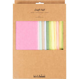 Creativ company http: www.cchobby.nl hobbyvilt-a4-vel-210x297-mm-dikte-2-mm-pastelkleuren-10-vel-1-doos