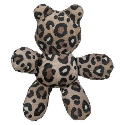 Trixie beer pluche panterprint met kattenkruid catnip assorti