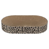 Trixie krabmat mand leo karton met kattenkruid catnip bruin