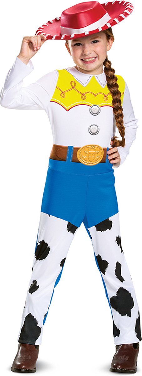 Disguise disney - toy story 4, kostuum jessie classic, maat m (7-8 jaar), meisjes m