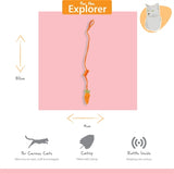 Happy pet tabby patch wortel bungee