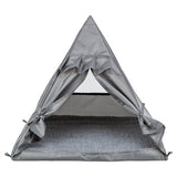 Trixie kattenmand tipi samoa grijs