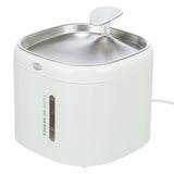 Trixie drinkfontein aqua pure kunststof rvs wit