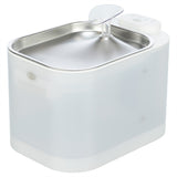 Trixie drinkfontein aqua square kunststof rvs wit