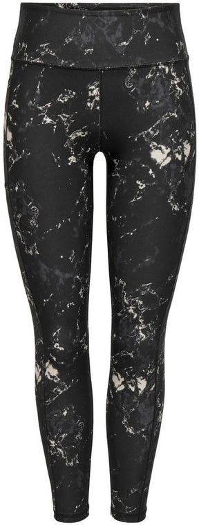 Only play onprya-2-space life hw pck tights noos dames legging - black w. pumice stone s