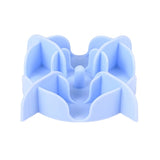 Zolux slowfeeder inzet stuk voor voerbak silicone blauw