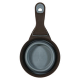 Zolux voerschep 2 in 1 schep afsluitklem silicone grijs