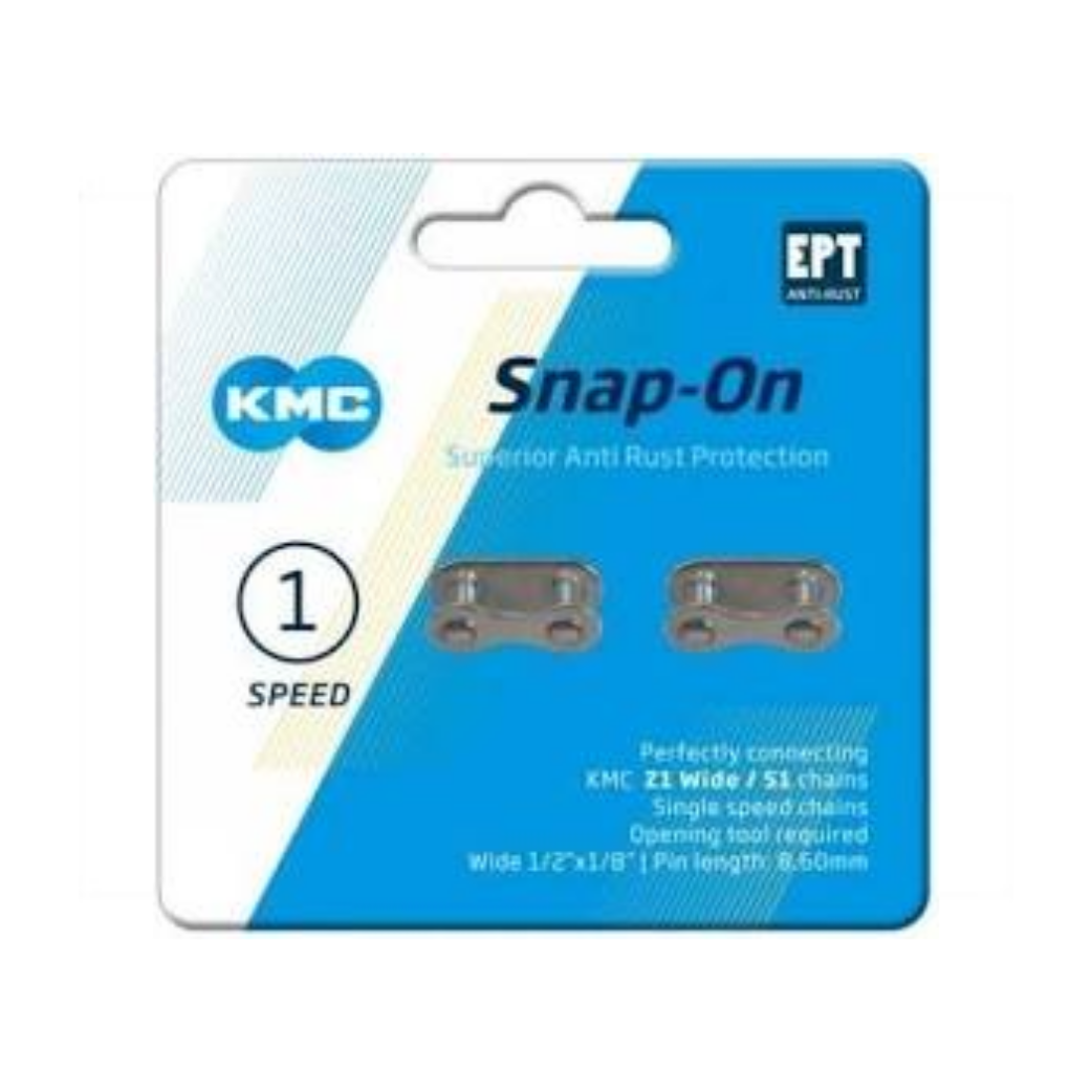 KMC chain switch - Snap -On - 1 8 - 8.60 mm - Silver